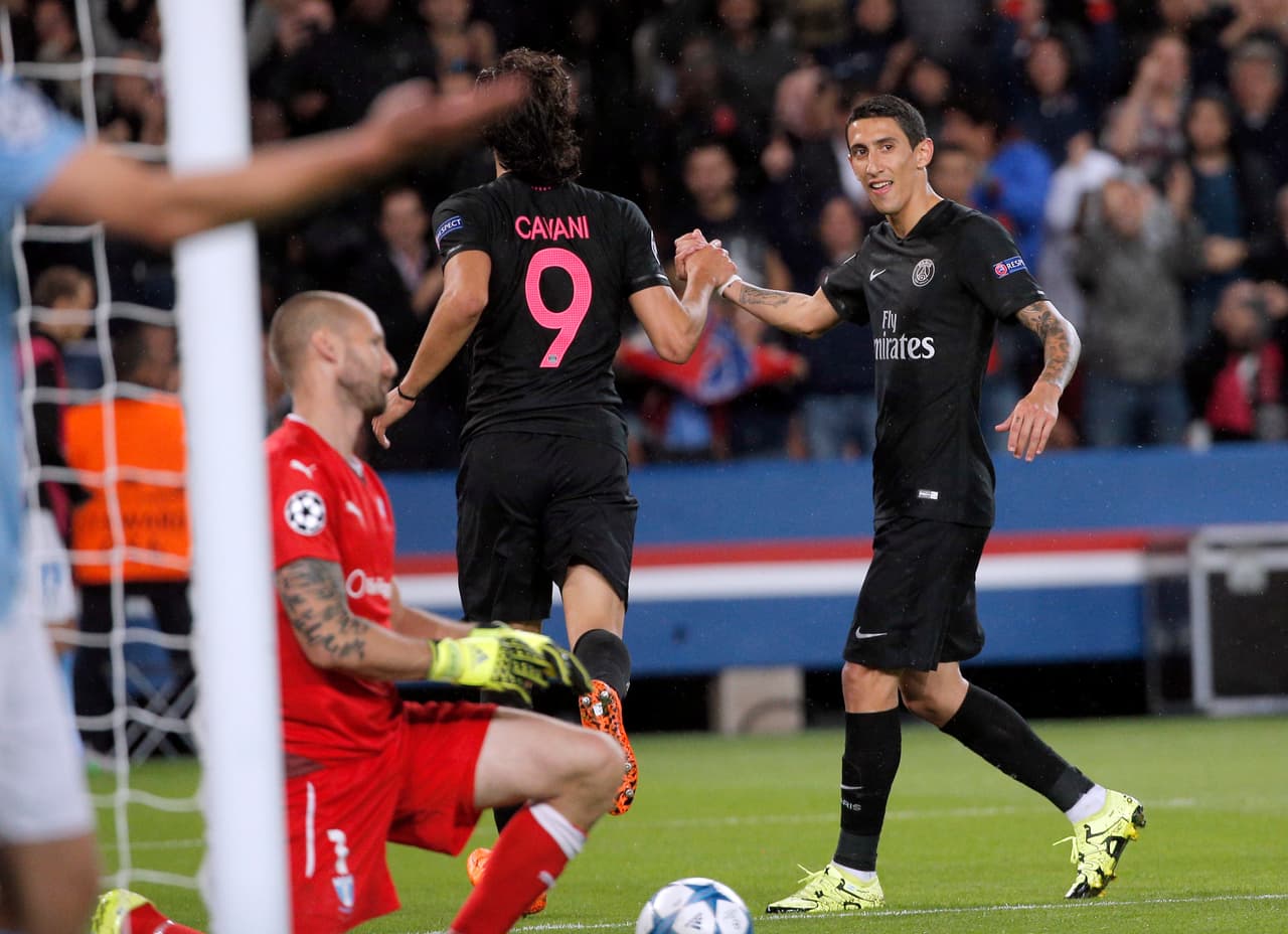 Cavani debutó en el Danubio de Uruguay. Antes de llegar al PSG pasó por Palermo y Napoli.