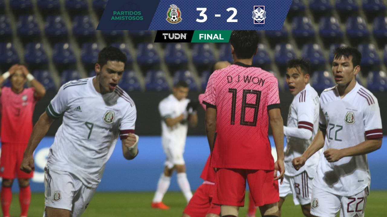 Fue un Tri-plete en tres minutos sobre Corea del Sur