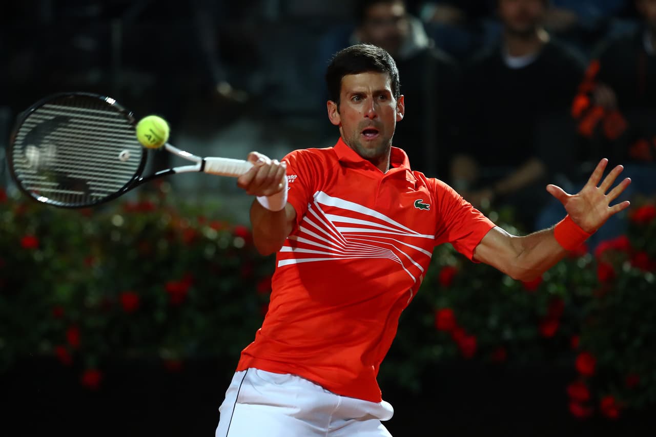 La efectividad en el servicio de Djokovic fue clave, el 70 por ciento en el primer intento y el 79 en las segundas oportunidades.