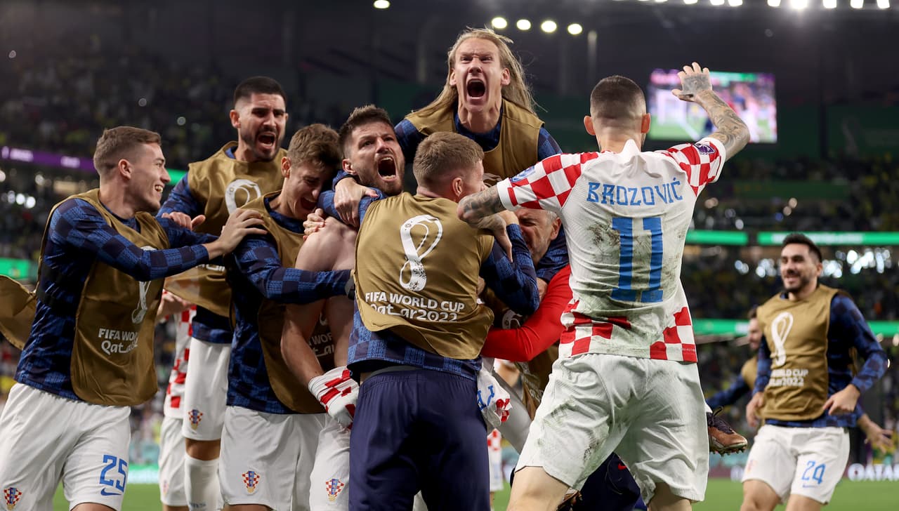 La Selección de Croacia sorprendió tras eliminar a Brasil en penales de Qatar 2022.