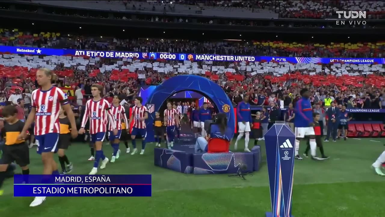 Atlético de Madrid vs. Manchester United - Game Highlights
