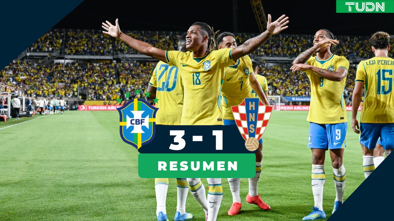 Brasil vs. Croacia: los de Carlo Ancelotti golean en amistoso rumbo al Mundial 2026