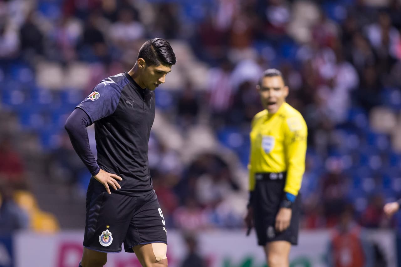 En ese torneo le marcó a Puebla al minuto seis y se fue expulsado al 64, por obra del VAR.