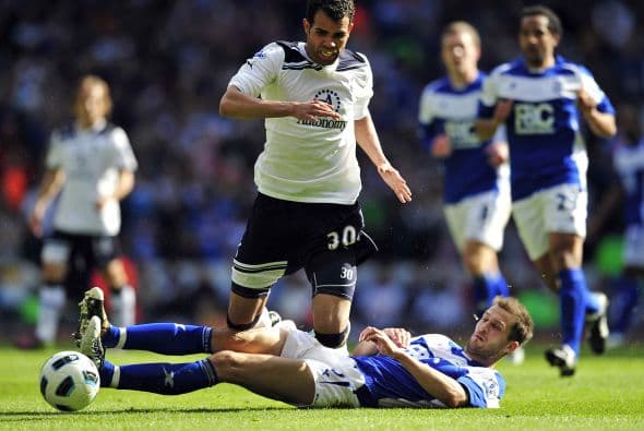 Finalmente el Tottenham chocó ante el Birmingham.