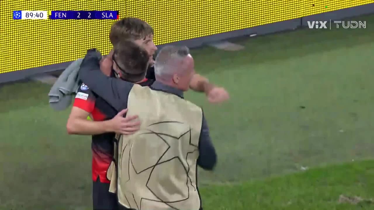 ¡Pavel Kačor rescata el empate para el Slavia Praga!