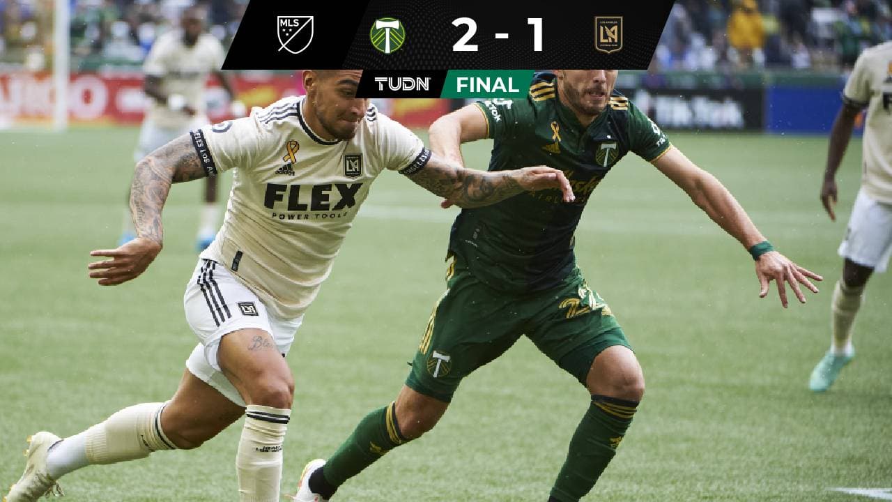 Chicho sigue encendido con LAFC pero Portland se llevó el triunfo