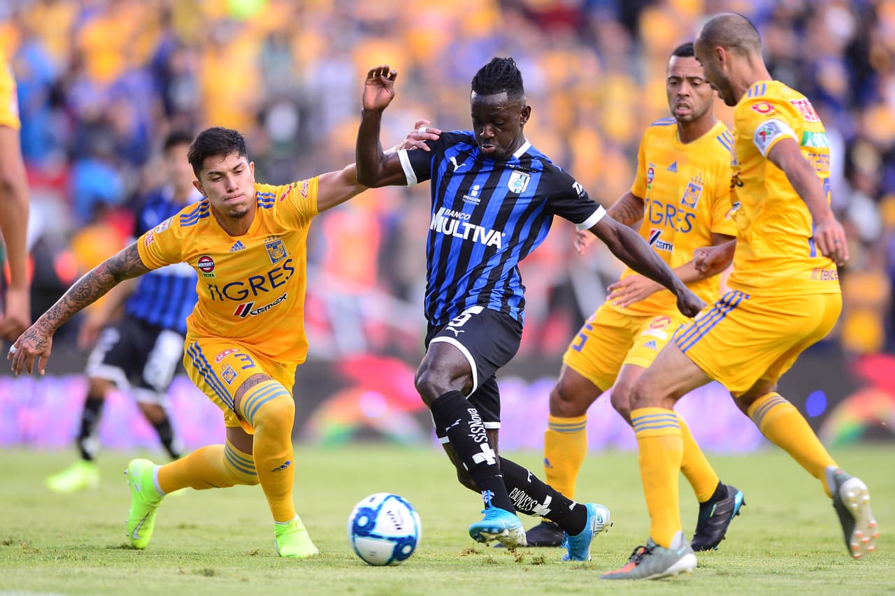 Querétaro y Tigres dividen puntos y ambos llegan a 28 unidades que los situan en la cuarta y quinta posición al momento.