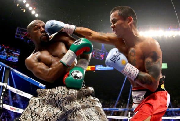 El sudamericano presionaba pero nunca encontró el golpe que pusiera en malas condiciones al norteamericano.