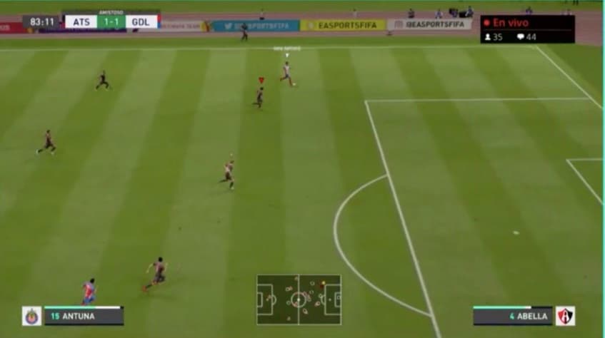 Fernando Beltrán se puso las ìlas en el segundo tiempo y consiguió el gol del empate para dividir los puntos.