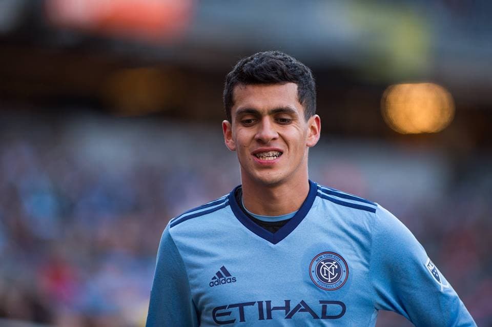 El paraguayo Jesús Medina volvió a deslumbrar en su segundo partido de temporada regular con la camiseta de New York City FC. (New York City FC)
