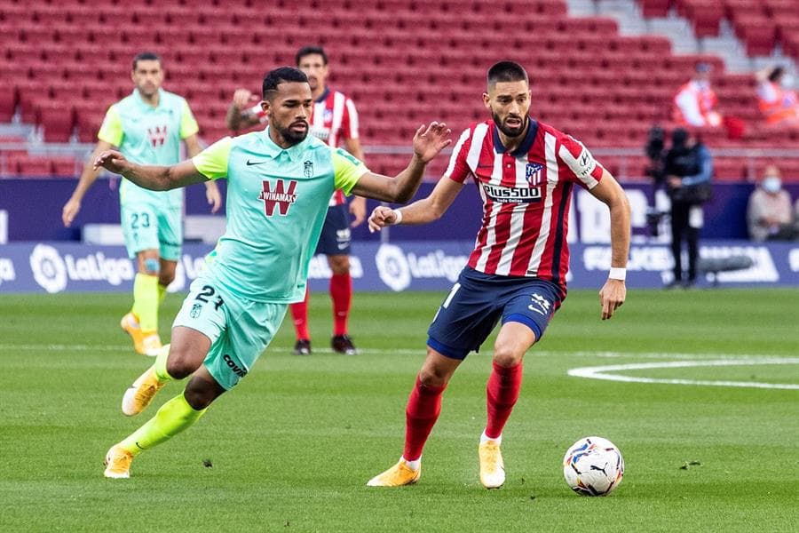 Con goles de Costa, Correa, Félix, Llorente y con el debutante Luis Suárez, que se luce con doblete, el Atleti brilló en el Wanda Metropolitano ante el Granada, quien sólo anotó un gol por parte de Jorge Molina.