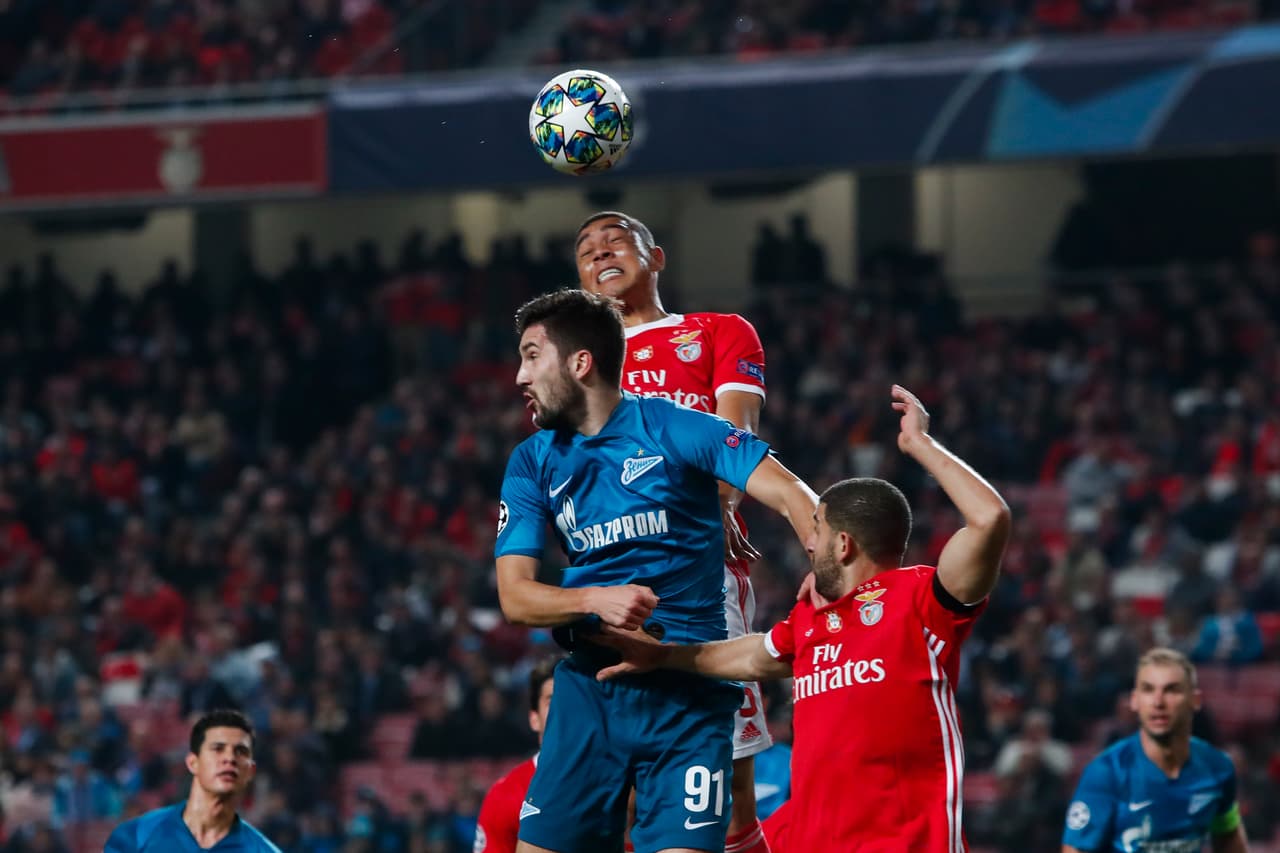 Benfica y Zenit cerraron cada uno con 7 unidades quedando fuera de la justa.