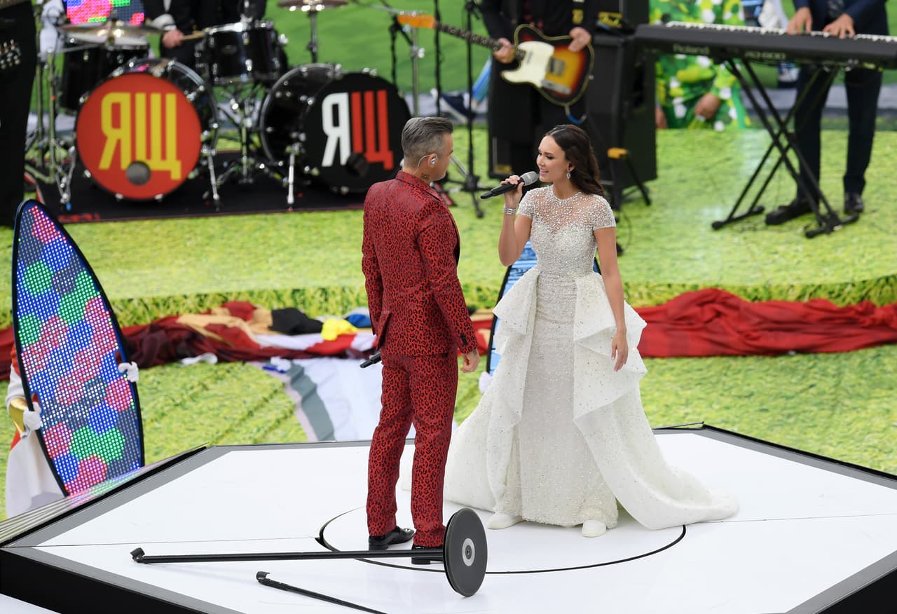 Ambos tuvieron una química que se sintió por parte del público presente y de los televidentes.