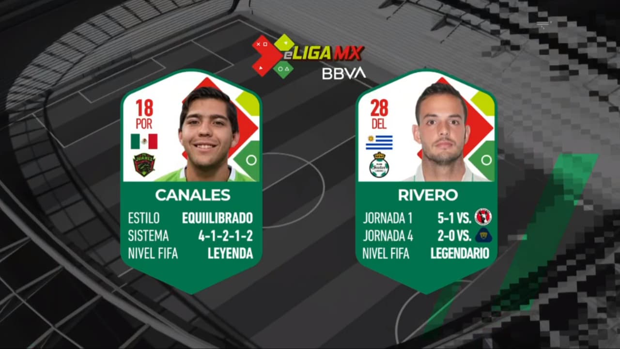 Marco Canales, representante de los Bravos de Juárez cayó 1-3 ante Octavio Rivero comandando a los Santos en el futbol virtual.