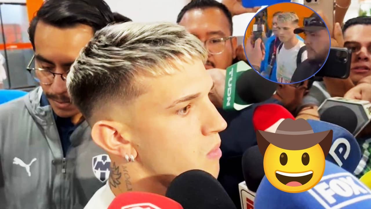 Luca Orellano sorprende con sus declaraciones tras llegar como refuerzo de Monterrey