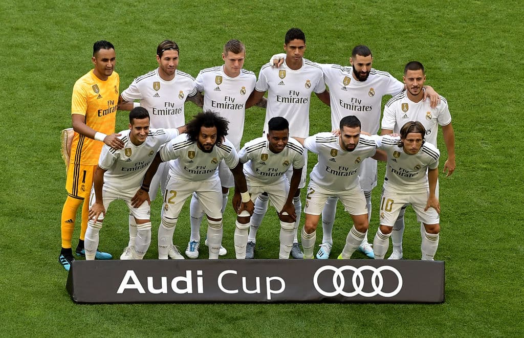 Este fue el once del Real Madrid para encarar la Copa Audi.