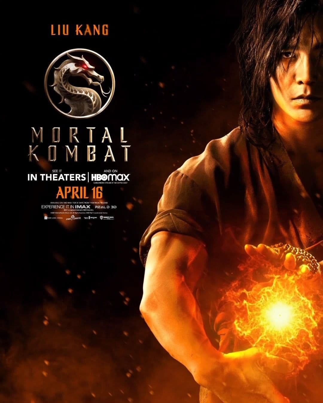 Ludin Lin interpretará a Liu Kang.