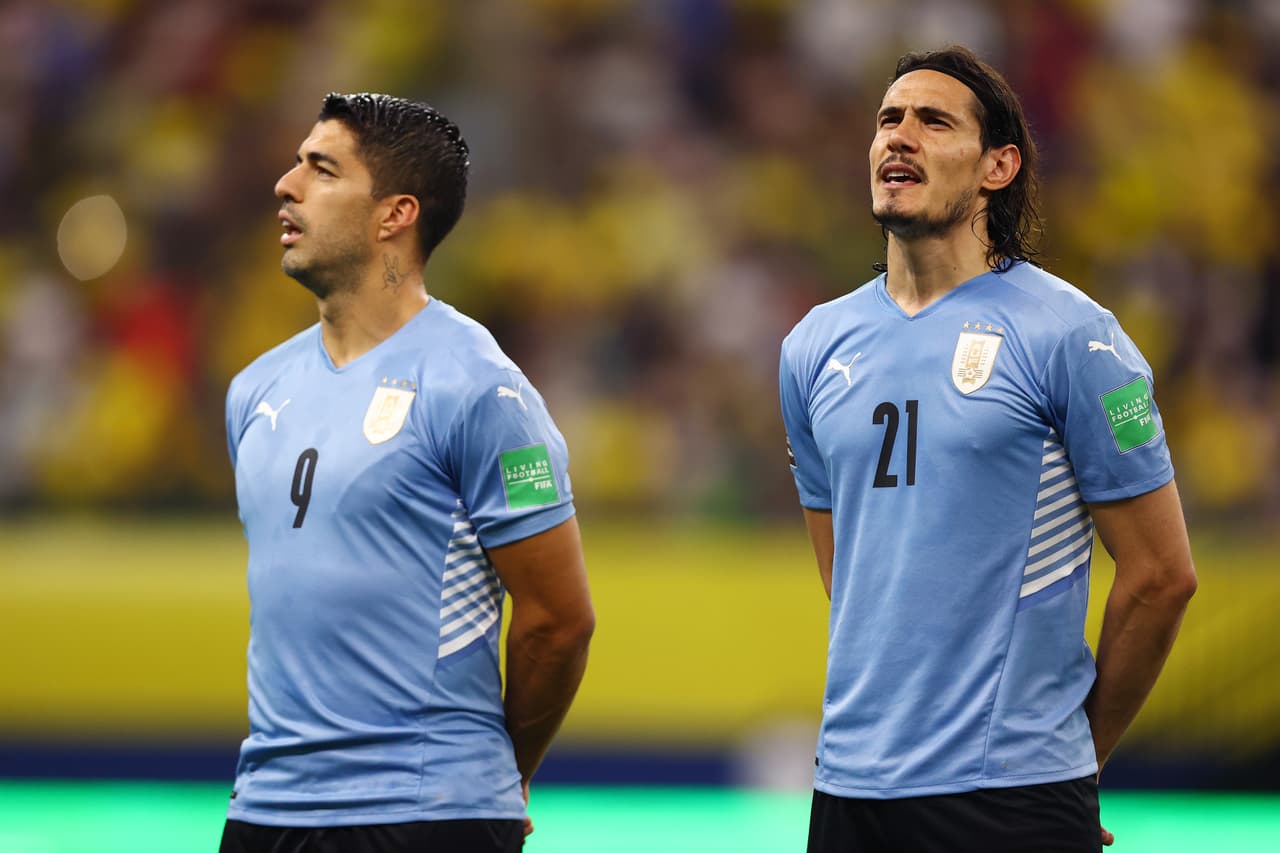 Uruguay incluye a Cavani y Araújo en su lista para Qatar 2022