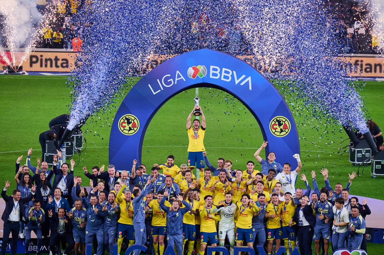 ¡HISTÓR1C6S! Las Águilas del América son tricampeonas del futbol mexicano
