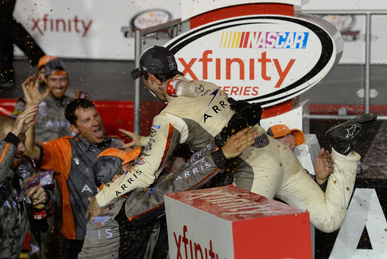 Para 2014 se abrió camino en la NASCAR Nationwide Series, para 2015 fue el tercer mexicano obtener la pole position en una serie nacional de NASCAR y para junio de 2016 fue el primer mexicano y el sexto extranjero en imponerse en la divisional. Ahora, al ser el primer campeón extranjero en la NASCAR Xfinity Series hace de nuevo historia.
<br>
