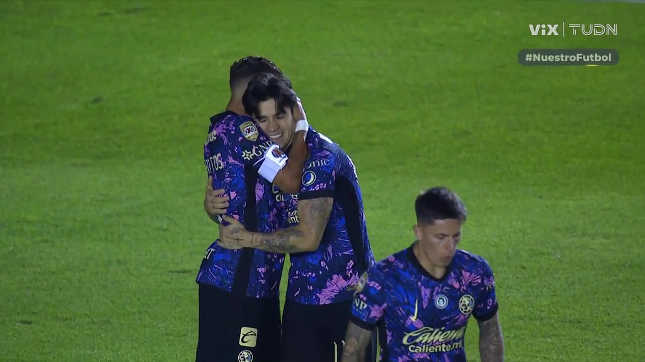 ¡Jugada mágica del tricampeón! Golazo de América para el 2-0 vs. San Luis