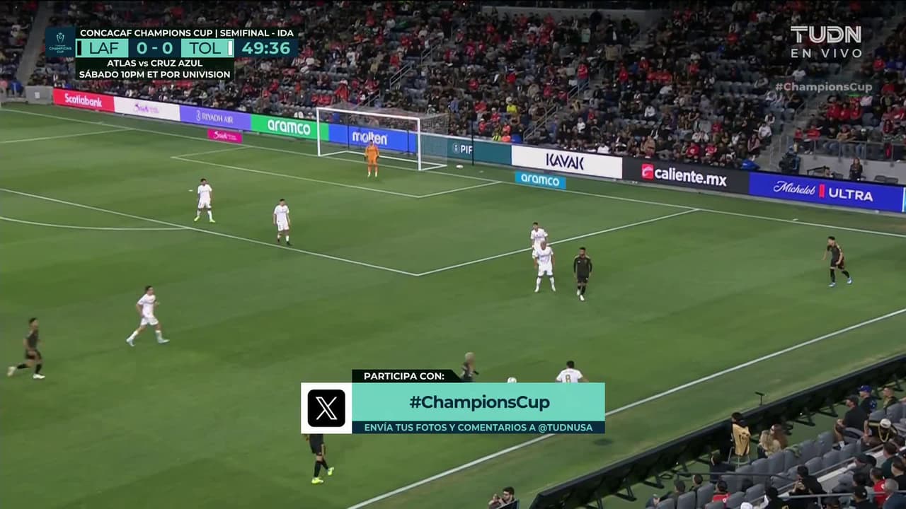 ¡GOL!  anota para LAFC. Timothy Tillman