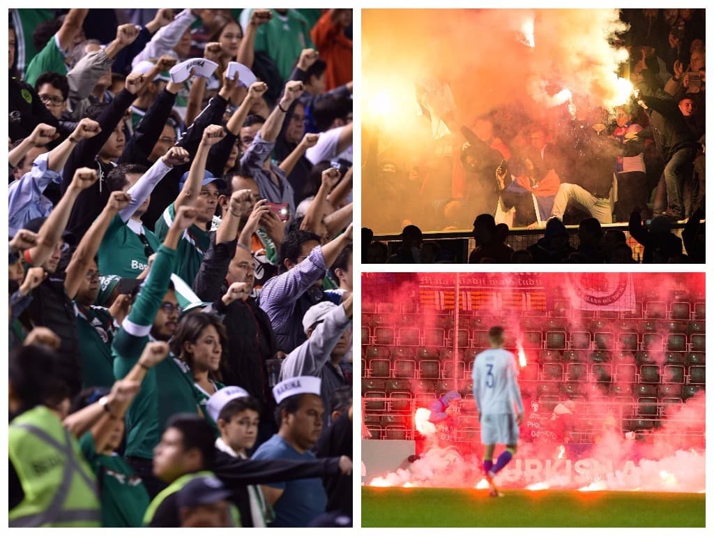 Como no podía faltar, la FMF tendrá que pagar un dinero por el famoso grito de la afición en los saques de puerta de los rivales. Esta vez fue por el partido ante Trinidad y Tobago.