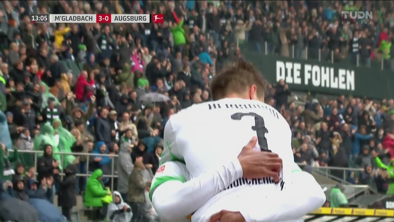 ¡Doblete de Herrmann! Trianguló perfecto y marcó a primer poste