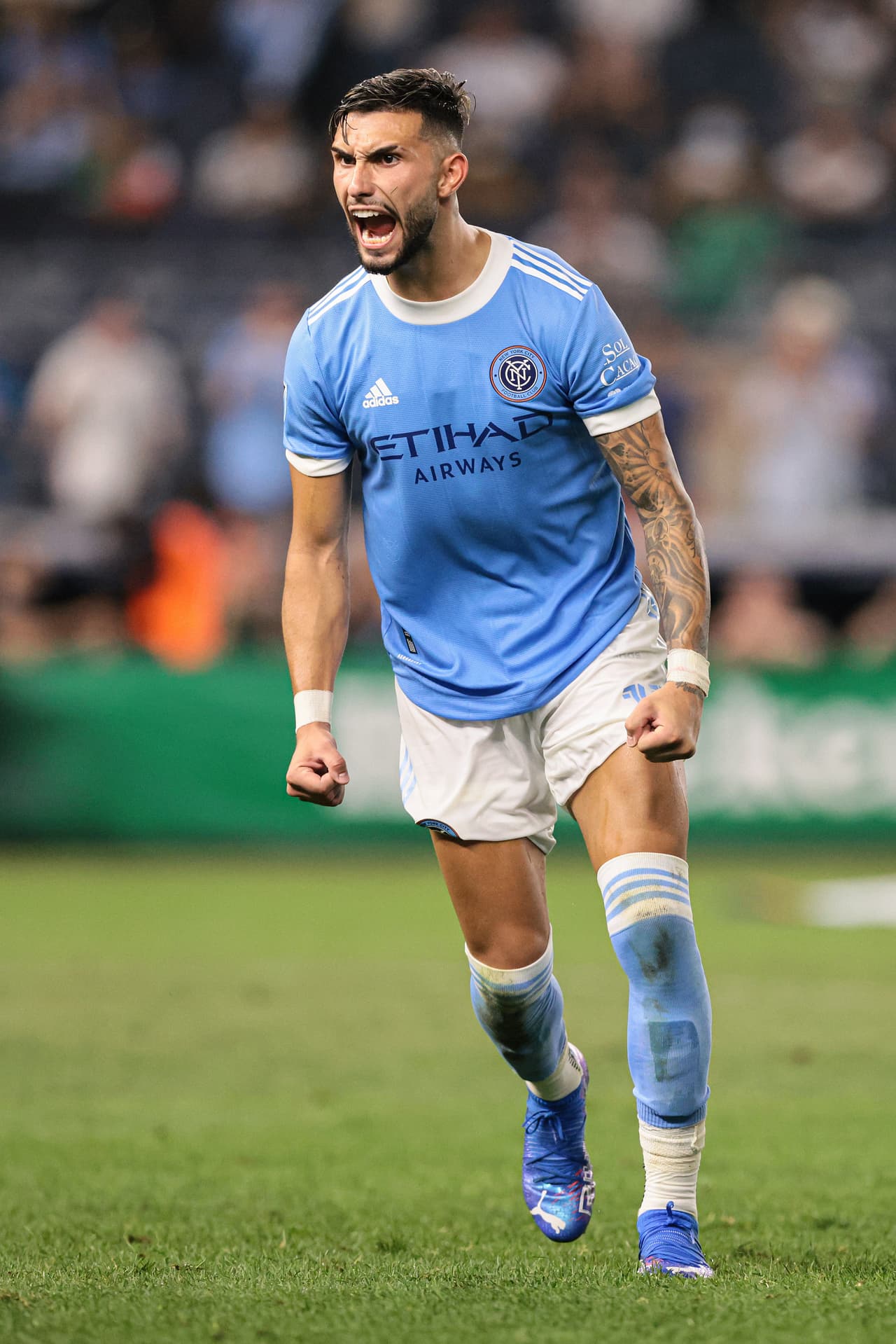 Valentín Castellanos también hizo dos goles para New York City FC sobre Inter Miami CF.
<br>