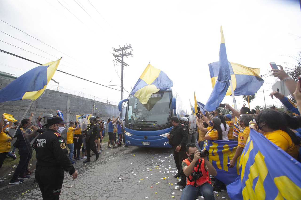 during the game Tigres UANL vs Guadalajara, corresponding to second leg match Final of the Liga BBVA MX Femenil Clausura Guard1anes 2021, at Universitario Stadium, on May 31, 2021. <br><br> durante el partido Tigres UANL vs Guadalajara, correspondiente al partido de vuelta de la Gran Final de la Liga BBVA MX Femenil Clausura Guard1anes 2021, en el Estadio Universitario, el 31 de mayo de 2021.