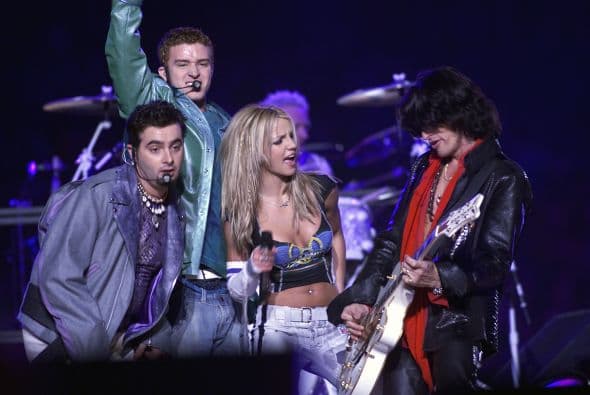 'La Princesa del Pop' encató hasta a los chicos de 'N SYNC y Aerosmith.