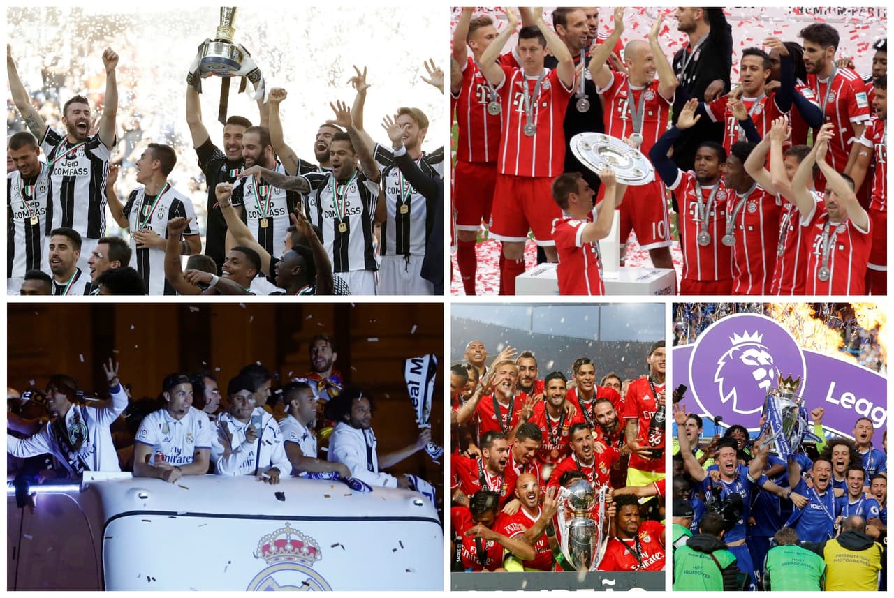 El glamur de los títulos que han conseguido equipos con Juventus, Bayern Múnich, Real Madrid, Benfica, Mónaco, Chelsea, se contrasta con la amargura de perder la categoría y la ilusión de jugar en la elite.