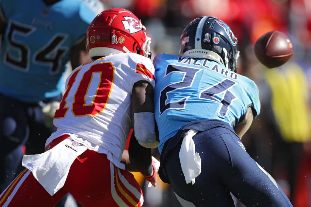 Kansas City 32-35 Tennessee. Los Titans remontan a los Chiefs y consuman la victoria evitando un gol de campo.