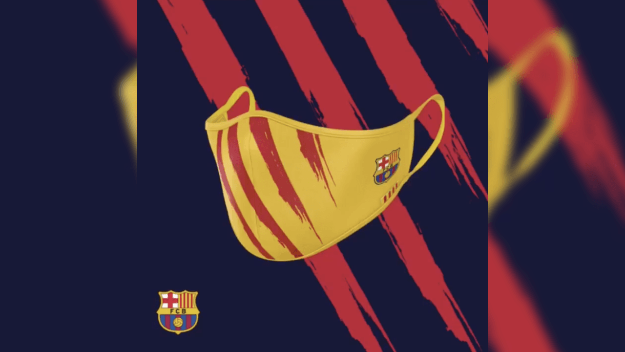 Como ya lo hemos mencionado, uno de los tres diseños hace alusión a los colores de Cataluña.