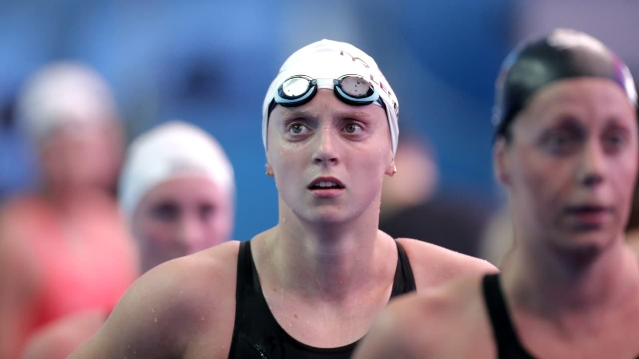 Katie Ledecky suma cinco oros olímpicos.