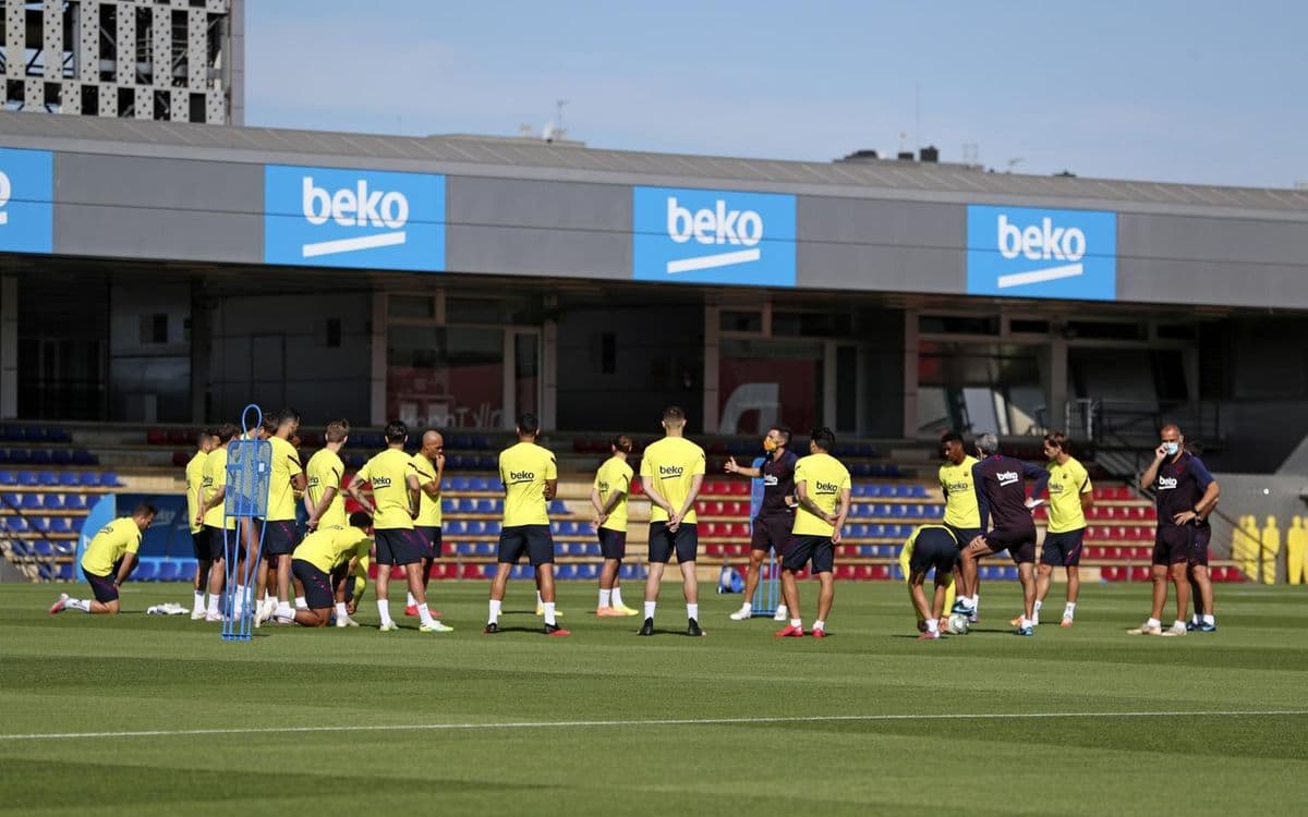 Así se prepara el resto del equipo blaugrana para el regreso a las actividades de La Liga.