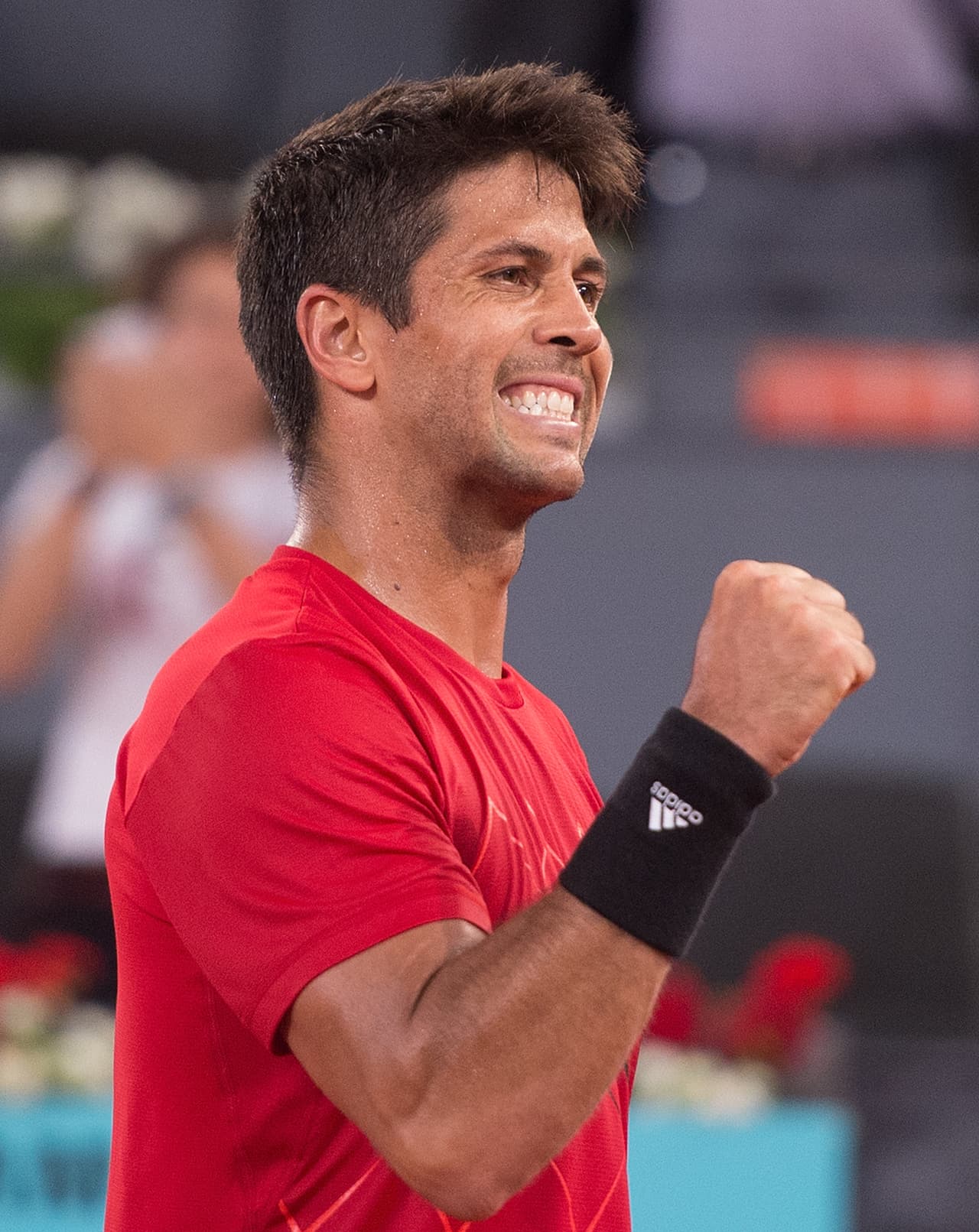 El español Frnando Verdasco derrotó 7-5, 6-4 a Paolo Lorenzi.