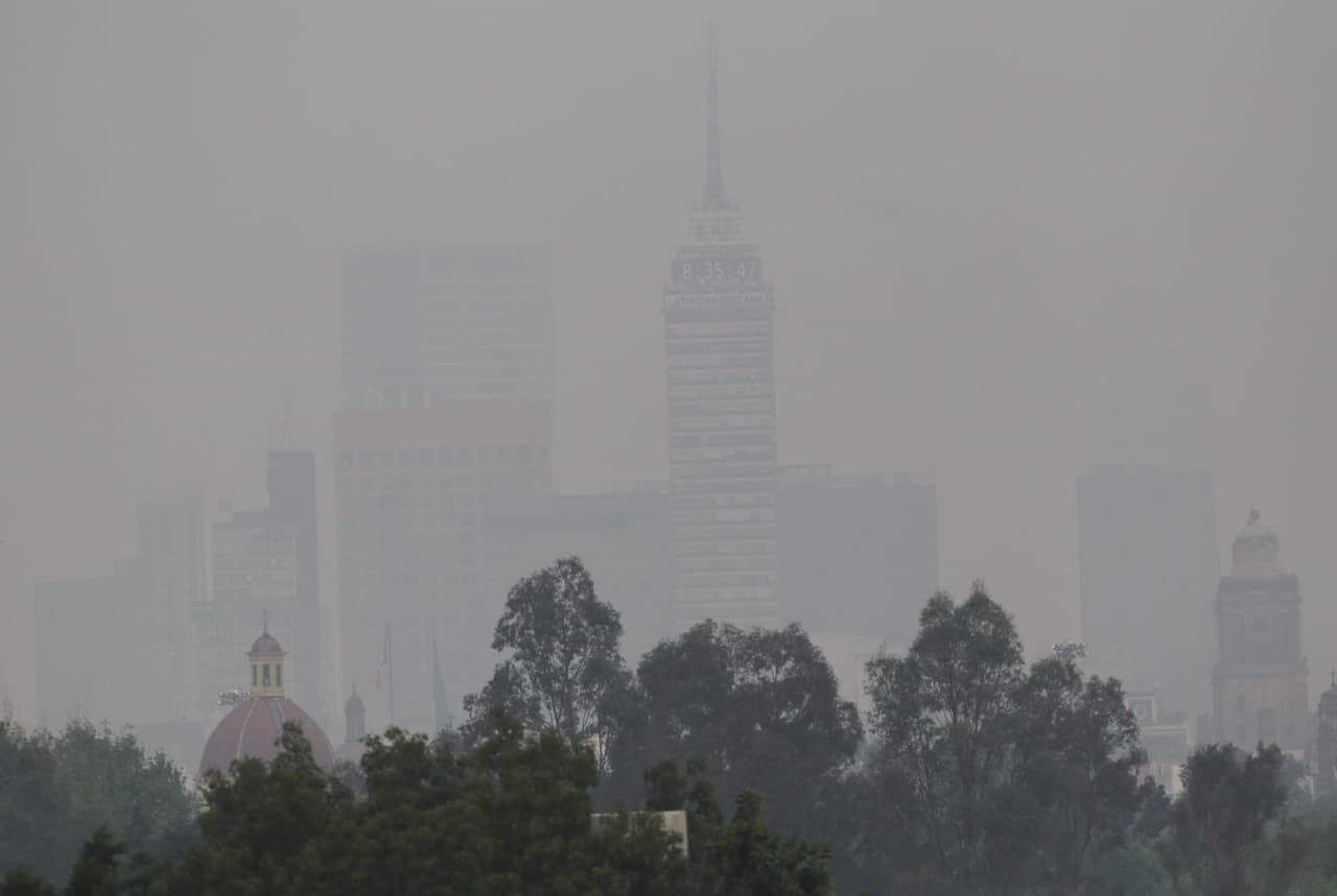 6) Para entender la gravedad del asunto ambiental que vive México, los estados de Hidalgo y México por primera vez en su historia están inmersos en una contingencia ambiental.