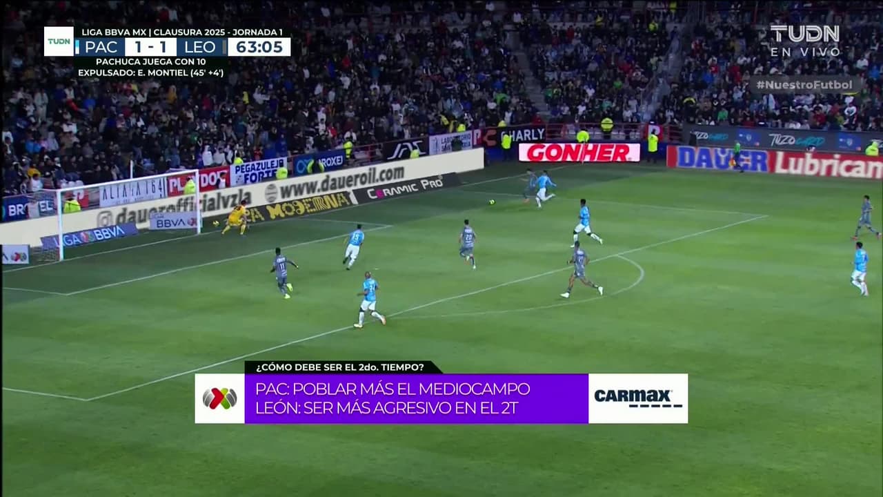 ¡GOOOL! Steven Mendoza anota para León.