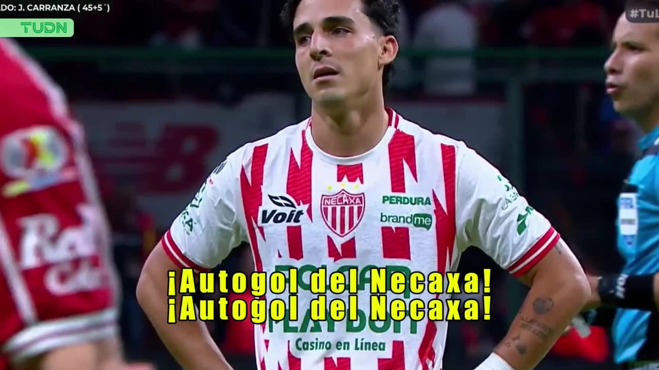 ¡Autogol del Necaxa! Terrible error del conjunto de los Rayos