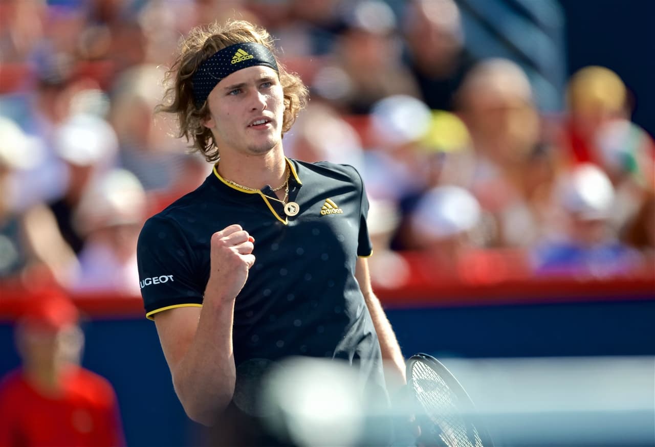 Zverev rompe invicto de Federer en Grand Slams y Masters 1000 y se lleva la Coupe Rogers