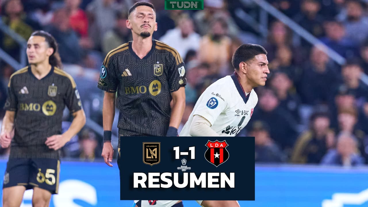 Resumen | Los Ángeles FC saca el empate en la ida vs. Alajuelense