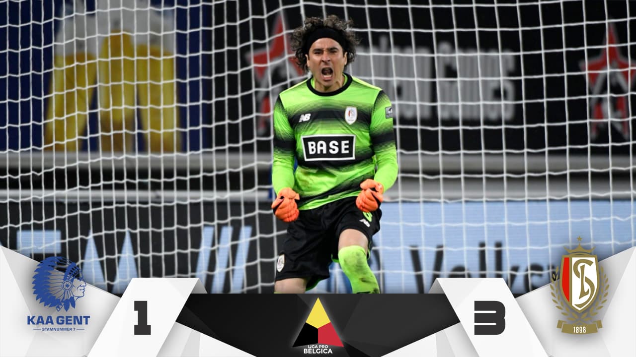 Ochoa y el Standard vencen al Gent y se acercan a la Champions League