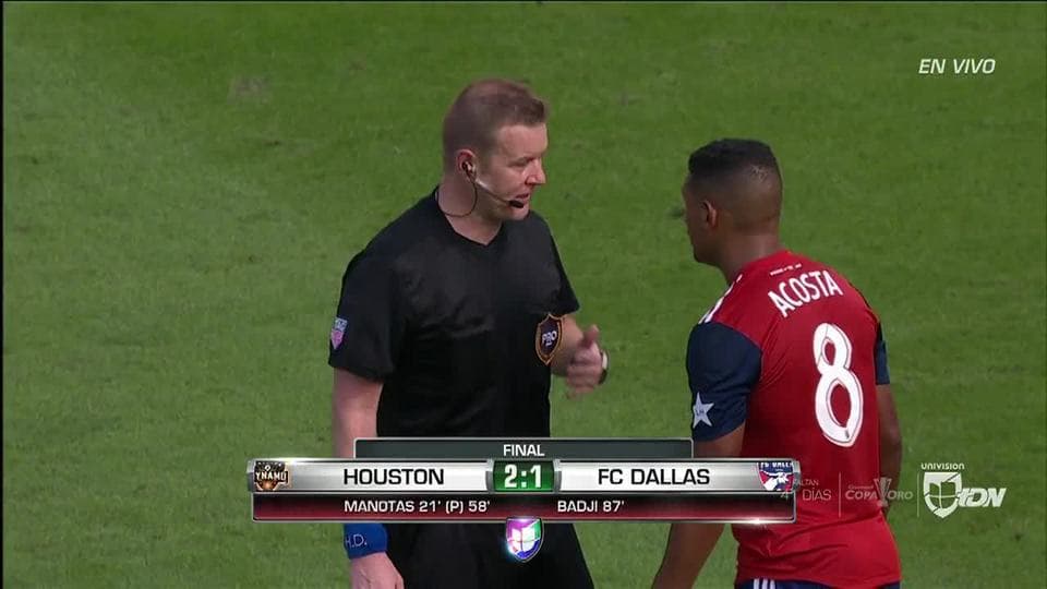 ¡Terminó el segundo tiempo!