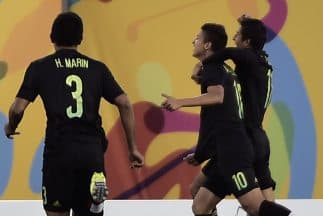 Zaldivar puso arriba a México desde el primer minuto del encuentro.