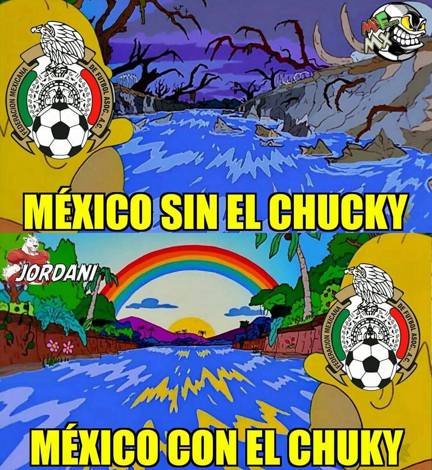 México está en el mundial, pero los memes castigan las rotaciones, alaban al "Chuchy" y si, se burlan del Cruz Azul.