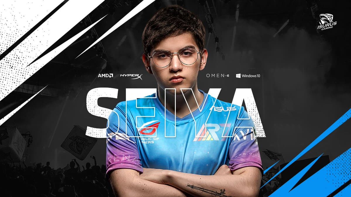 Foto oficial de Seiya con Isurus Gaming