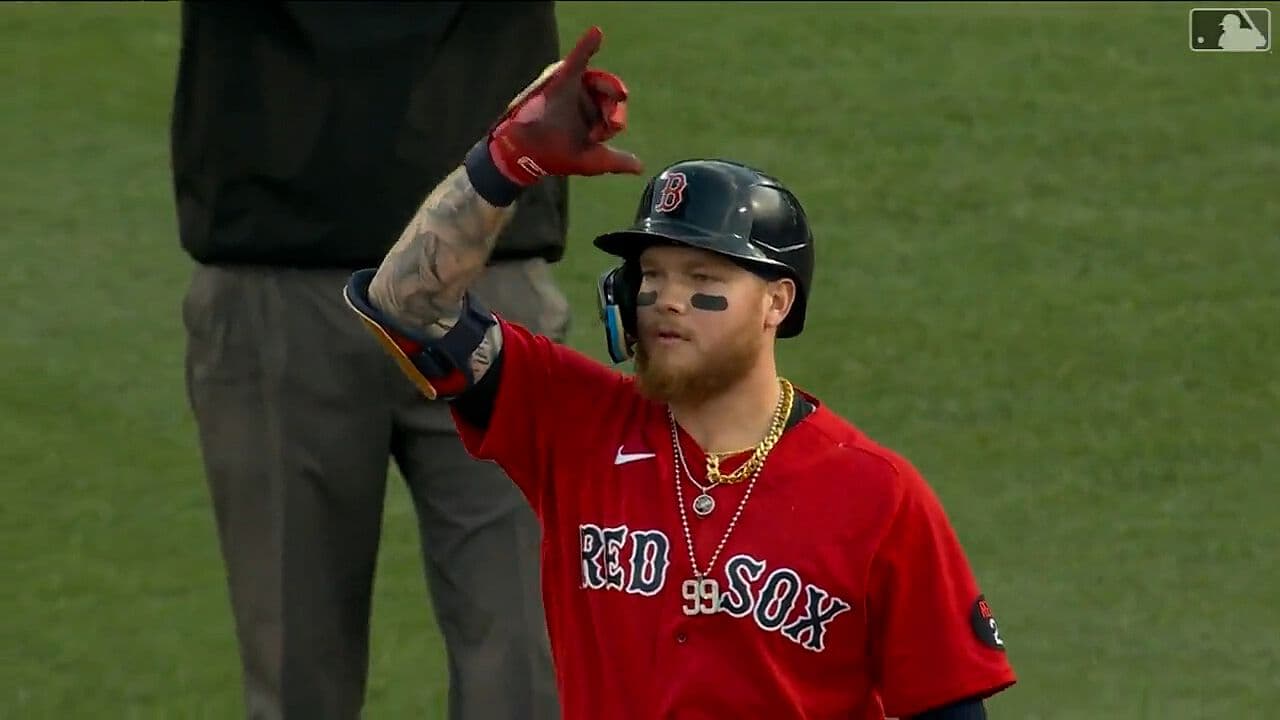 Alex Verdugo hace doblete que impulsó una carrera para victoria de Red Sox