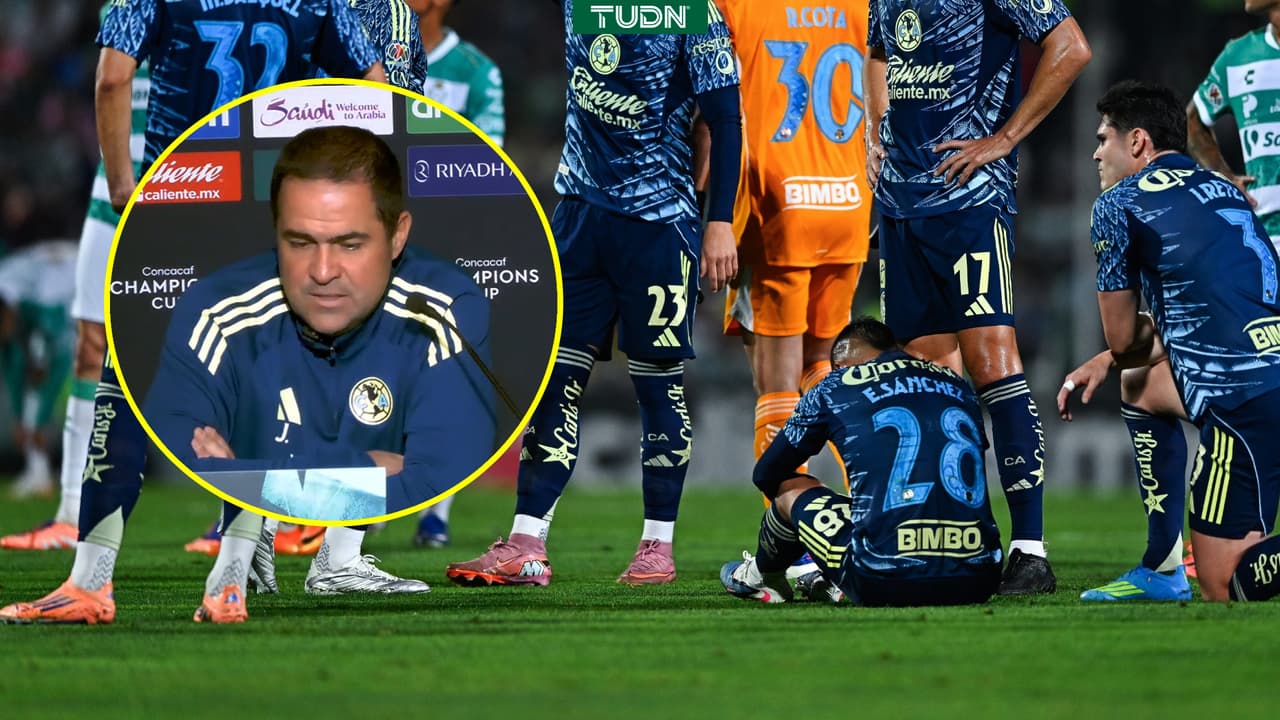 Jardine acepta que lesiones debilitan al América previo a Concacaf Champions Cup