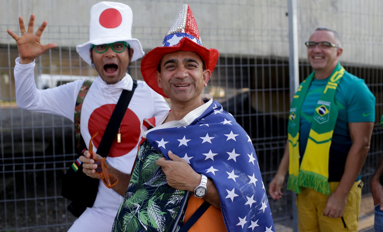 Todas las naciones, banderas, idiomas presentes en la apertura de Rio 2016.